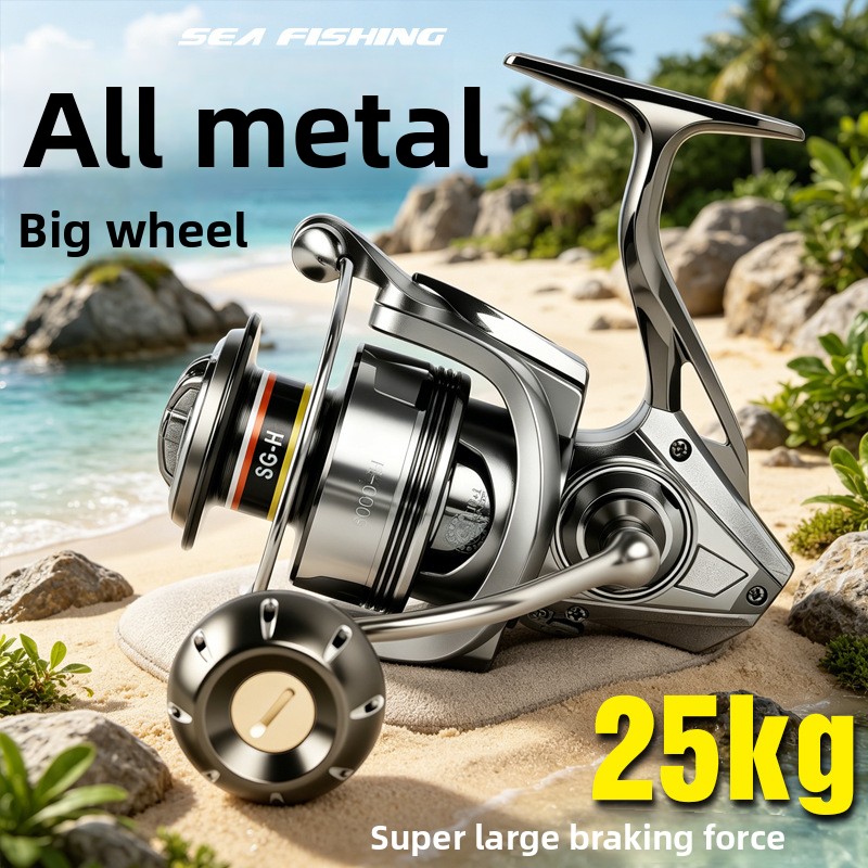 Ice Fishing Line - Premium full metal spinning reels suitable