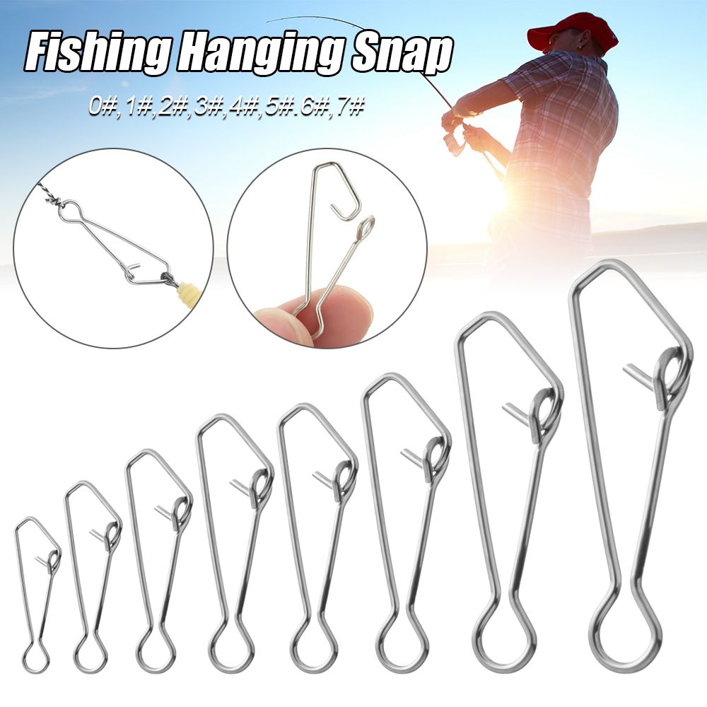 50 Cái/gói Nhanh Móc Khóa Móc  - đánh giá và giá Saltwater Line