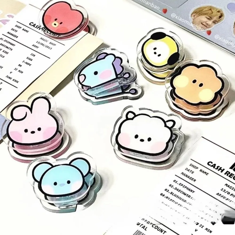 Kawaii BT21 Memo Clip Acrylic  - đánh giá và giá Tippet Line