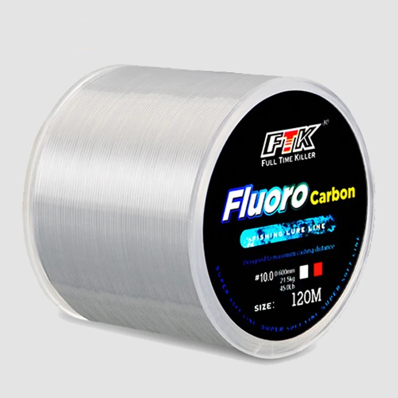 120M Fishing Line 0.14mm-0.6mm - đánh giá và giá Fluorocarbon Line
