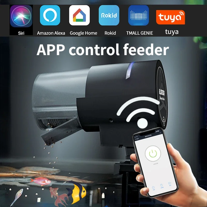 Wi-Fi Automatic Fish Feeder 2n - đánh giá và giá Fishing Line Dispenser