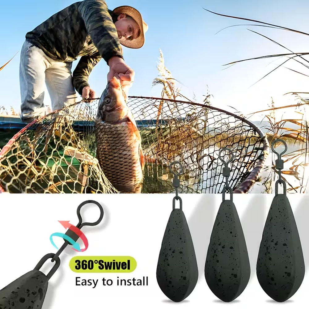 4-Pack Heavy-Duty Carp Fishing - đánh giá và giá Freshwater Line