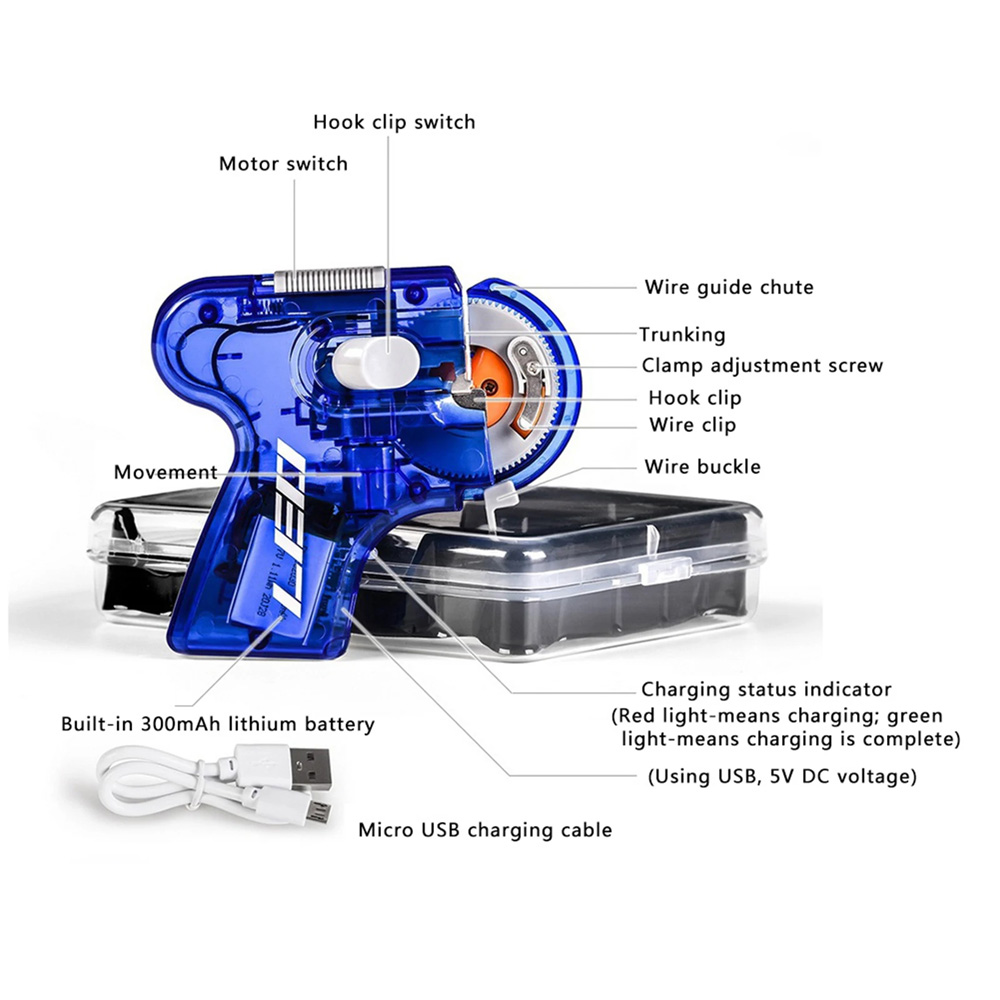 USB Charge Electric Automatic  - đánh giá và giá Fishing Line Winder