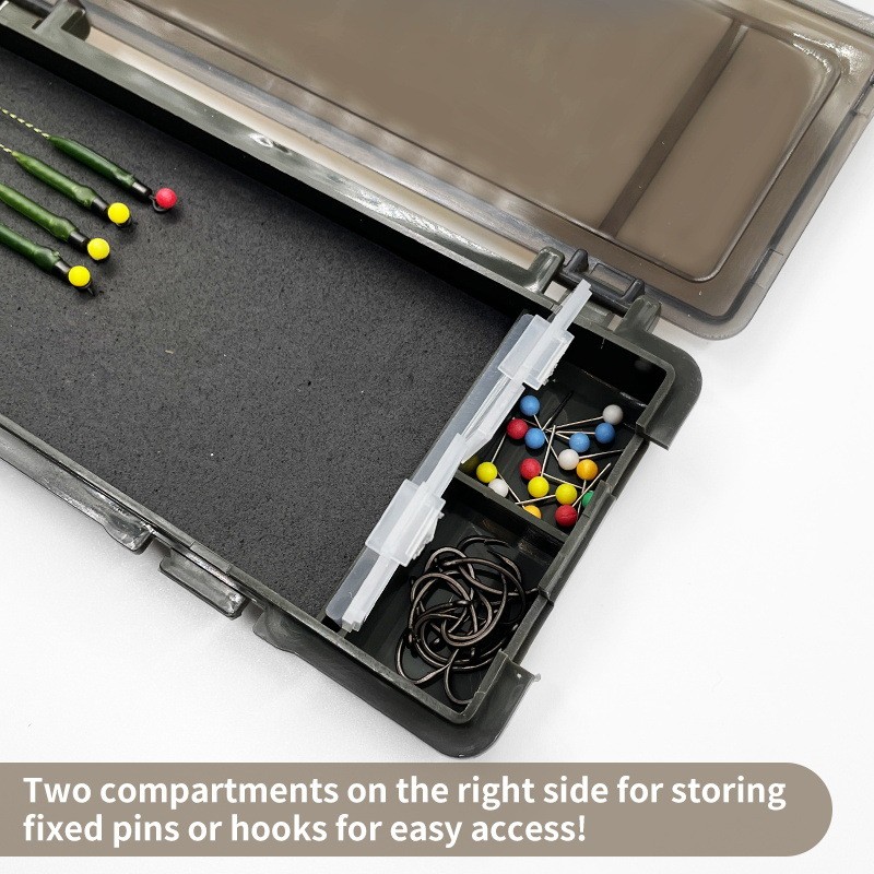 European Carp Rig Box, Hair Ri - đánh giá và giá Leader Line