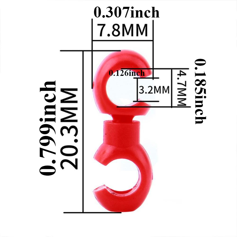 10Pcs/Set Plastics Bike Cross  - đánh giá và giá Tippet Line