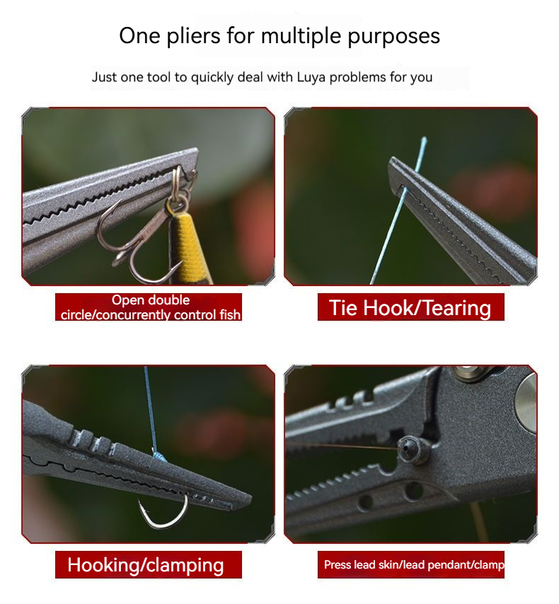 High-Precision Luya Pliers Mul - đánh giá và giá Fishing Line Cutter