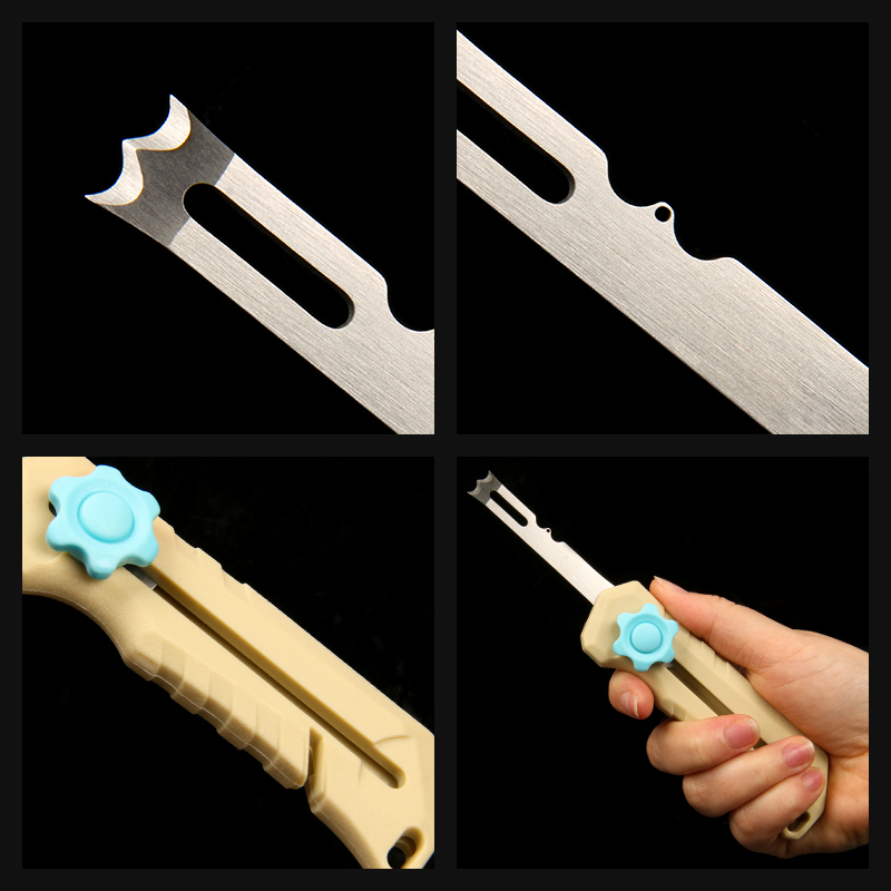 Squid Knife Stainless Steel Li - đánh giá và giá Freshwater Line