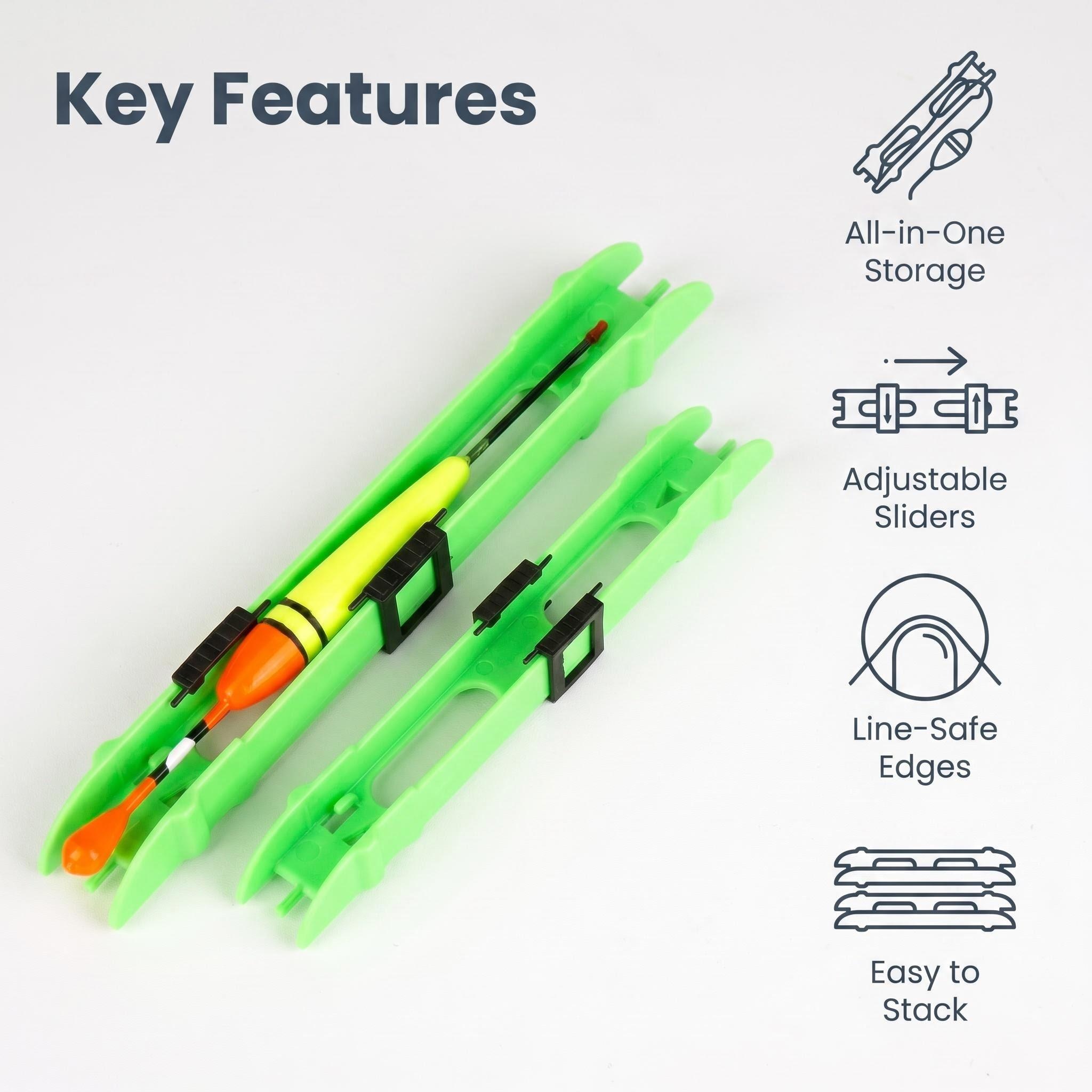 HIRISI 10Pcs Double Slider Fis - đánh giá và giá Fishing Line Winder