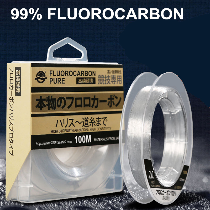 99% Fluorocarbon Fishing Line  - đánh giá và giá Fluorocarbon Line
