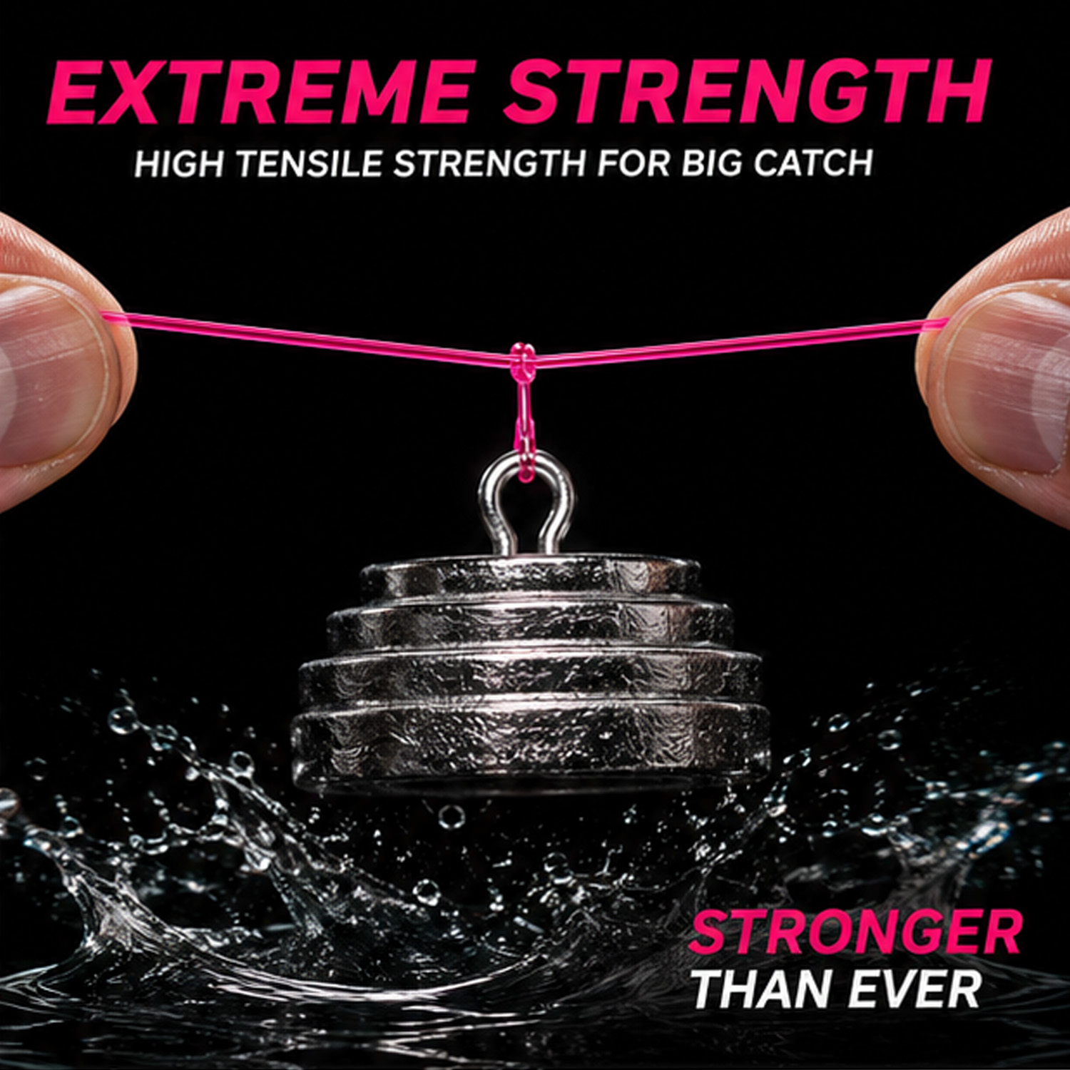 YACUMA 500M-546YDS Strong Pink - đánh giá và giá Fluorocarbon Line