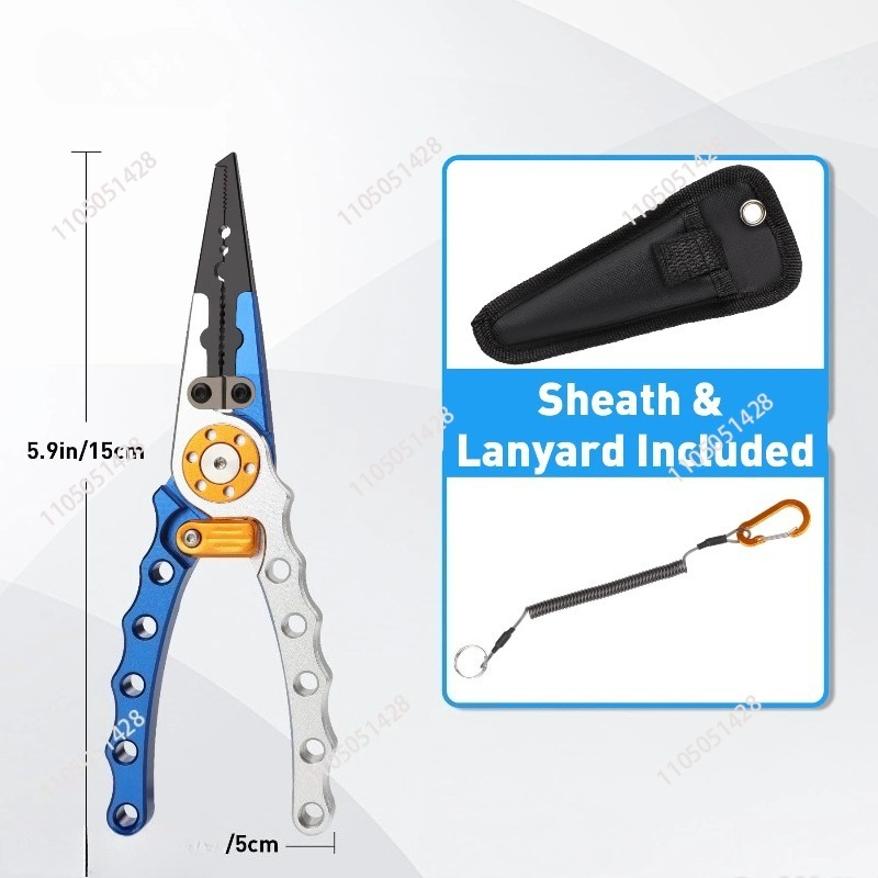 Aluminum Fishing Tackle Pliers - đánh giá và giá Fishing Line Cutter