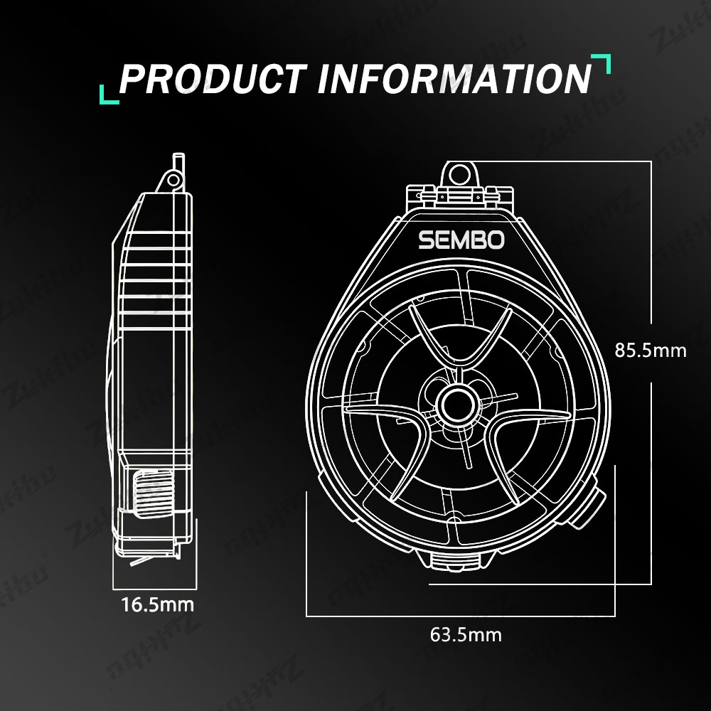 ZUKIBO Compact Line Storage Bo - đánh giá và giá Fishing Line Winder