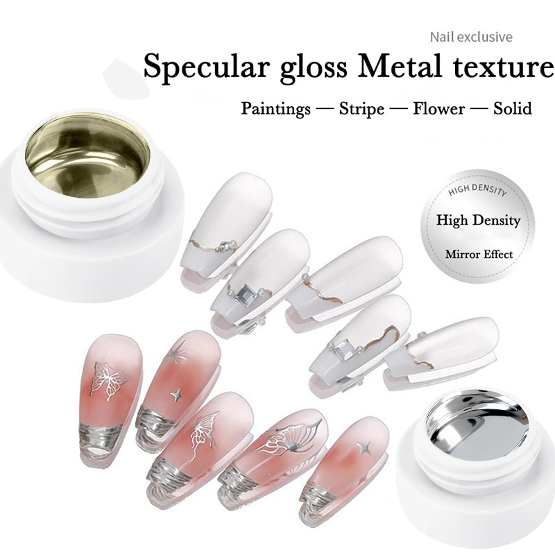 Metallic Painting Gel Chrome G - đánh giá và giá Copolymer Line
