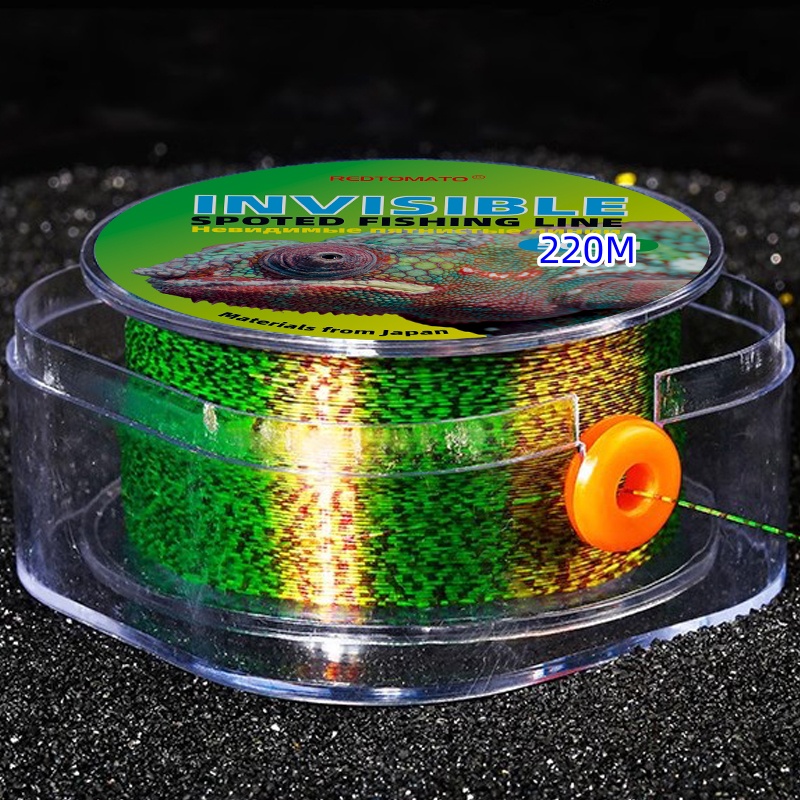220 Meters Spotted Line Fluoro - đánh giá và giá Fluorocarbon Line