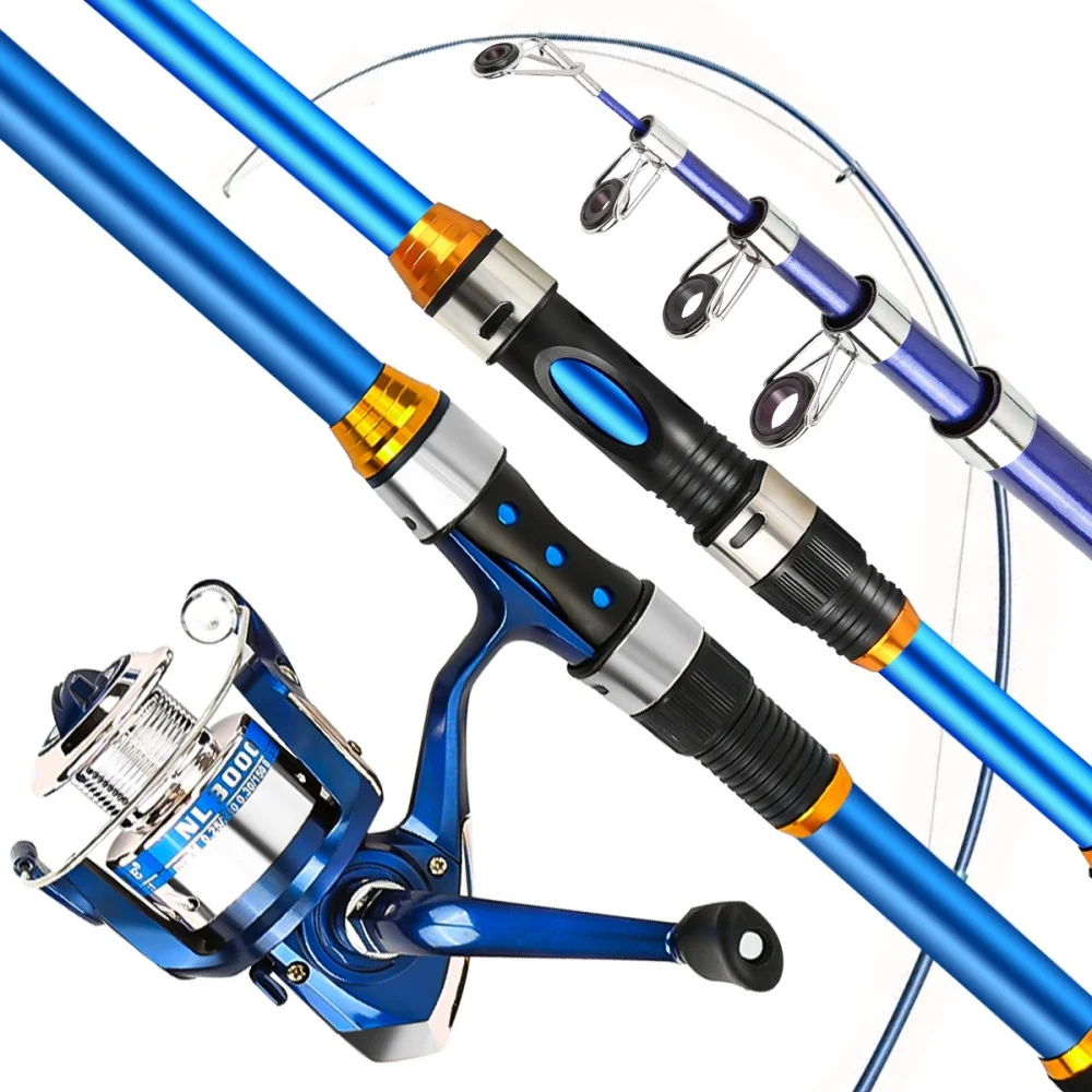 2.1-3.6M Telescopic Glass Fibe - đánh giá và giá Fishing Line Spooler