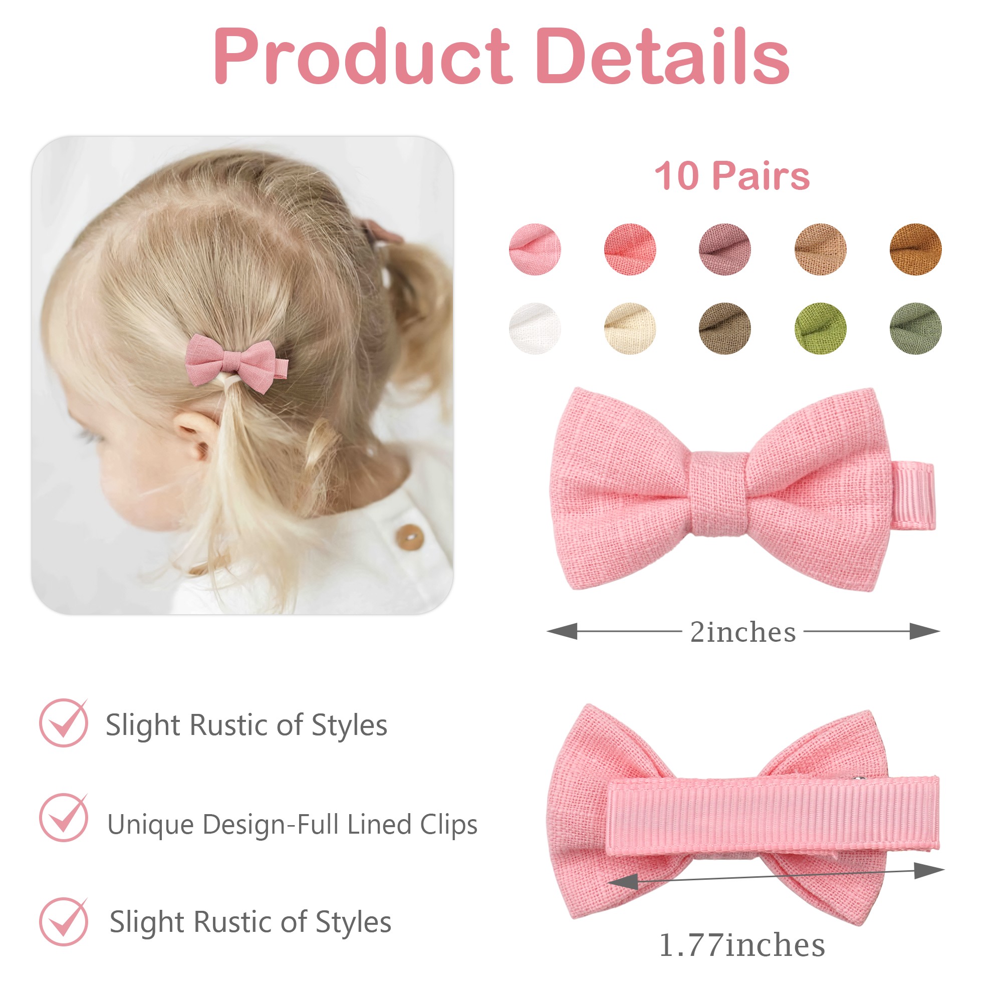10/20 Pcs Boutique Tiny Baby B - đánh giá và giá Tippet Line