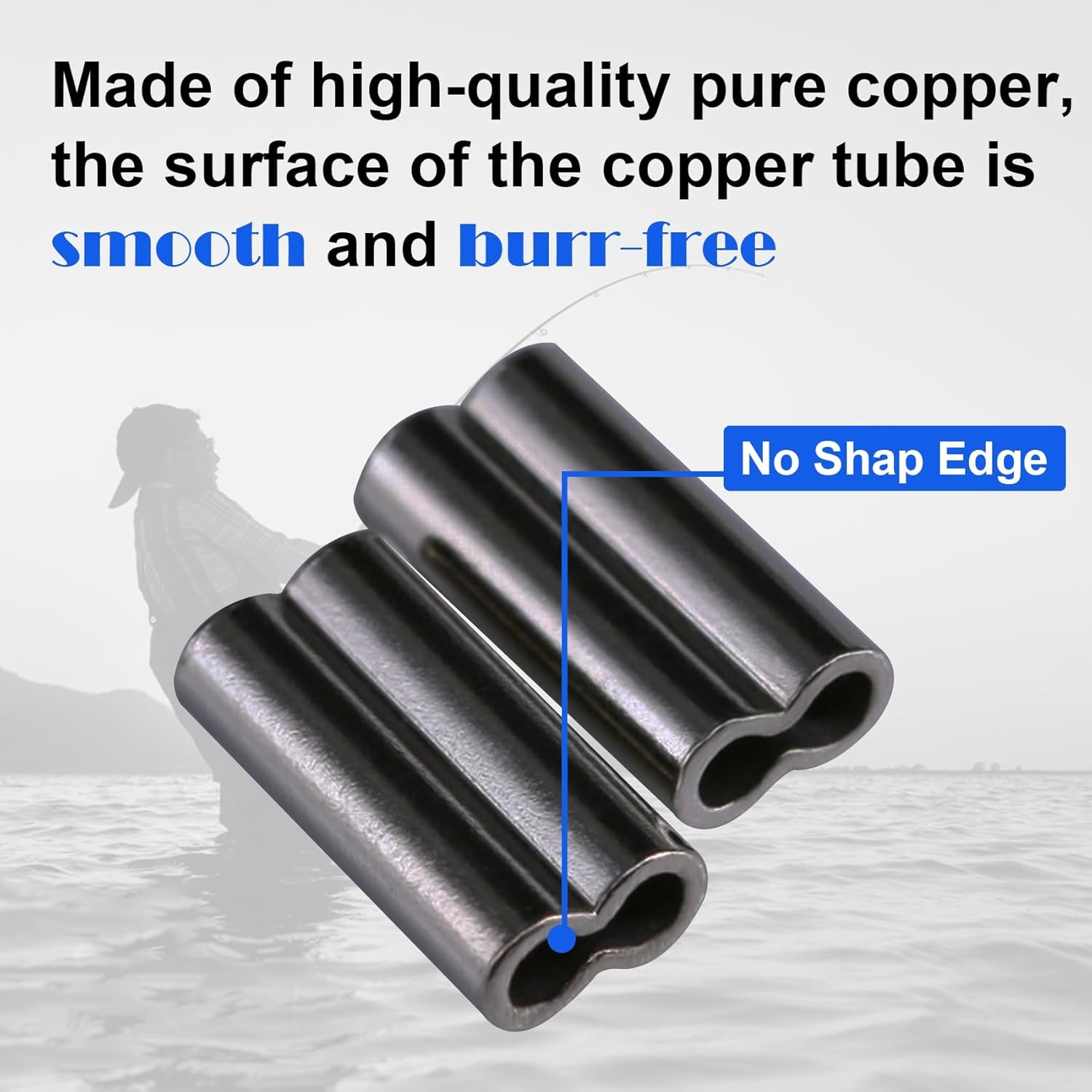 Copper Double Barrel Crimp Sle - đánh giá và giá Leader Line