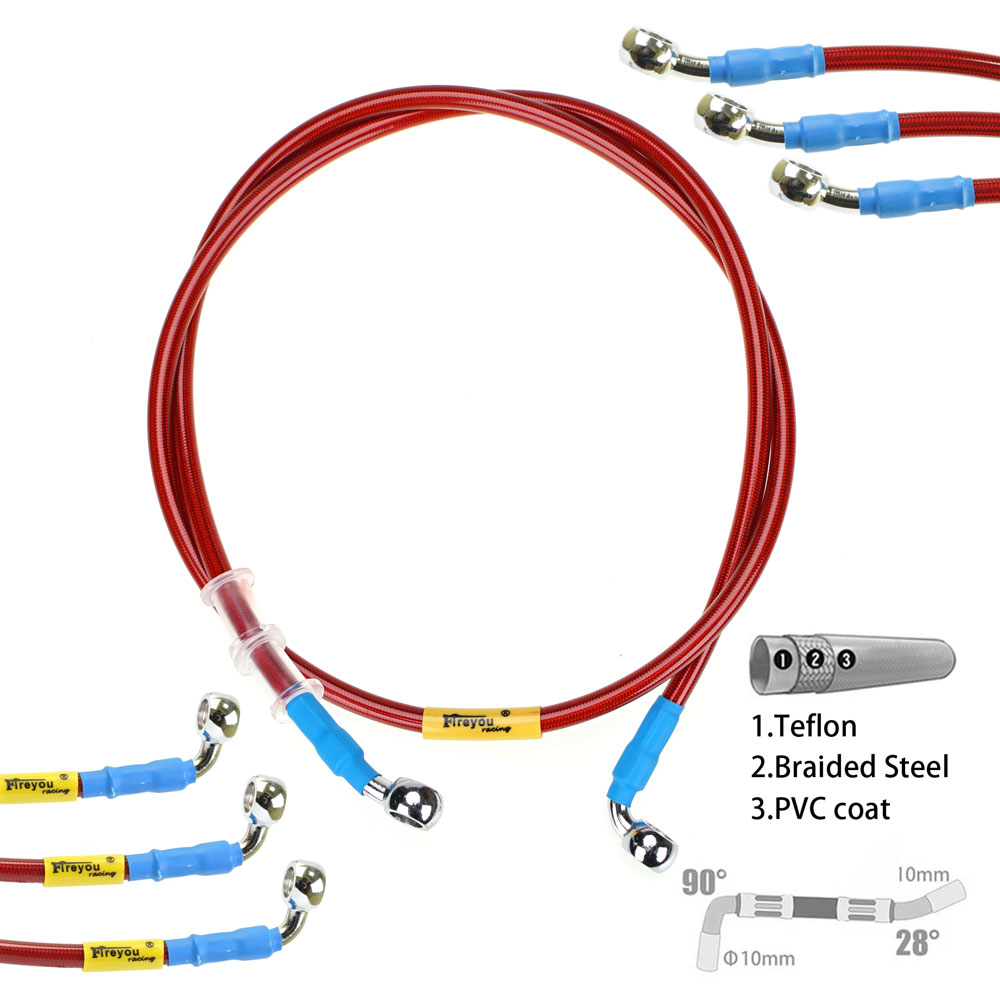 400mm-2400mm Brake Hose Hydrau - đánh giá và giá Braided Line