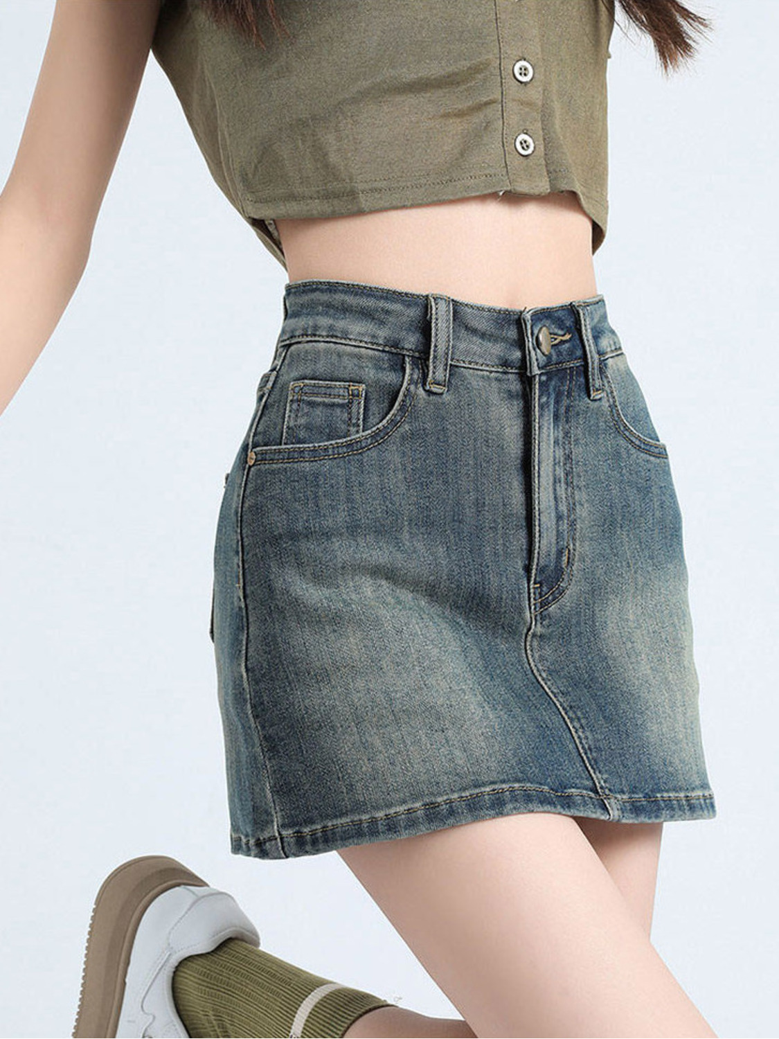 Women's Vintage Washed Denim S - đánh giá và giá Fly Line