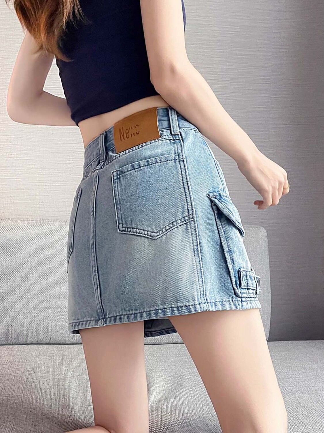 Women High Waist Cargo Denim M - đánh giá và giá Fly Line