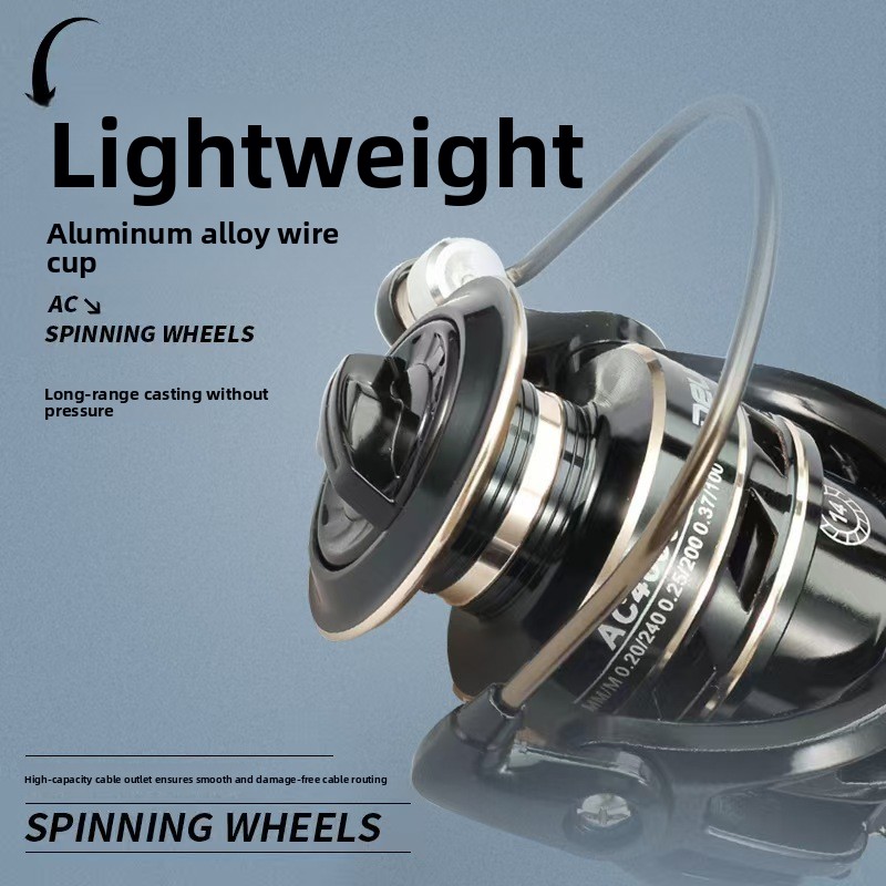 Ac Series All Metal Spinning F - đánh giá và giá Ice Fishing Line