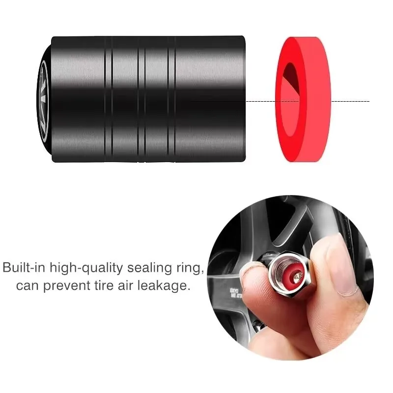 4Pcs Car Styling 3D Aluminum M - đánh giá và giá Tippet Line