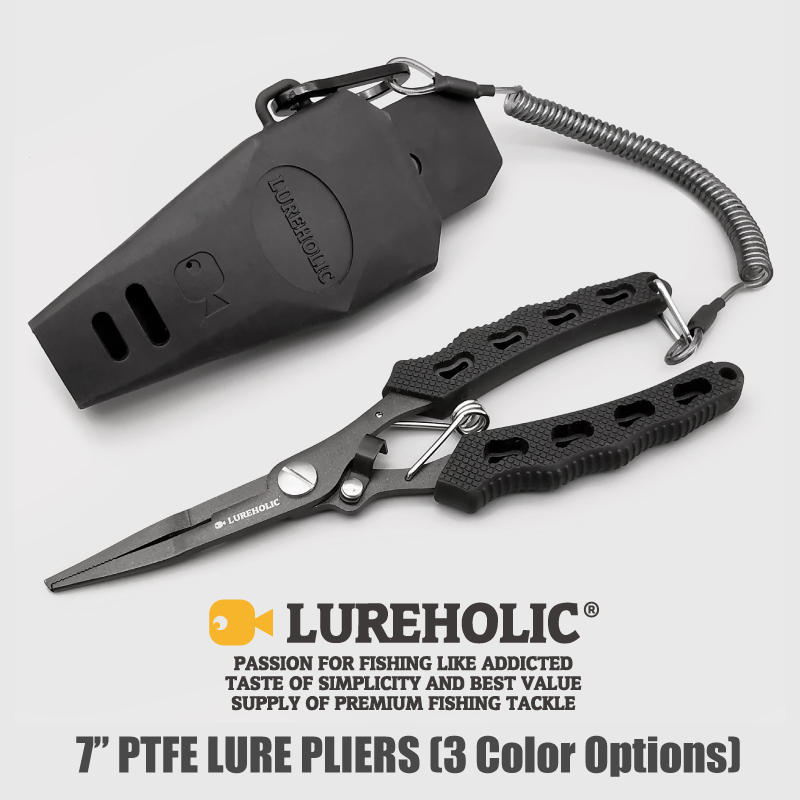 Lureholic 7” PTFE Coated Lure  - đánh giá và giá Fishing Line Cutter