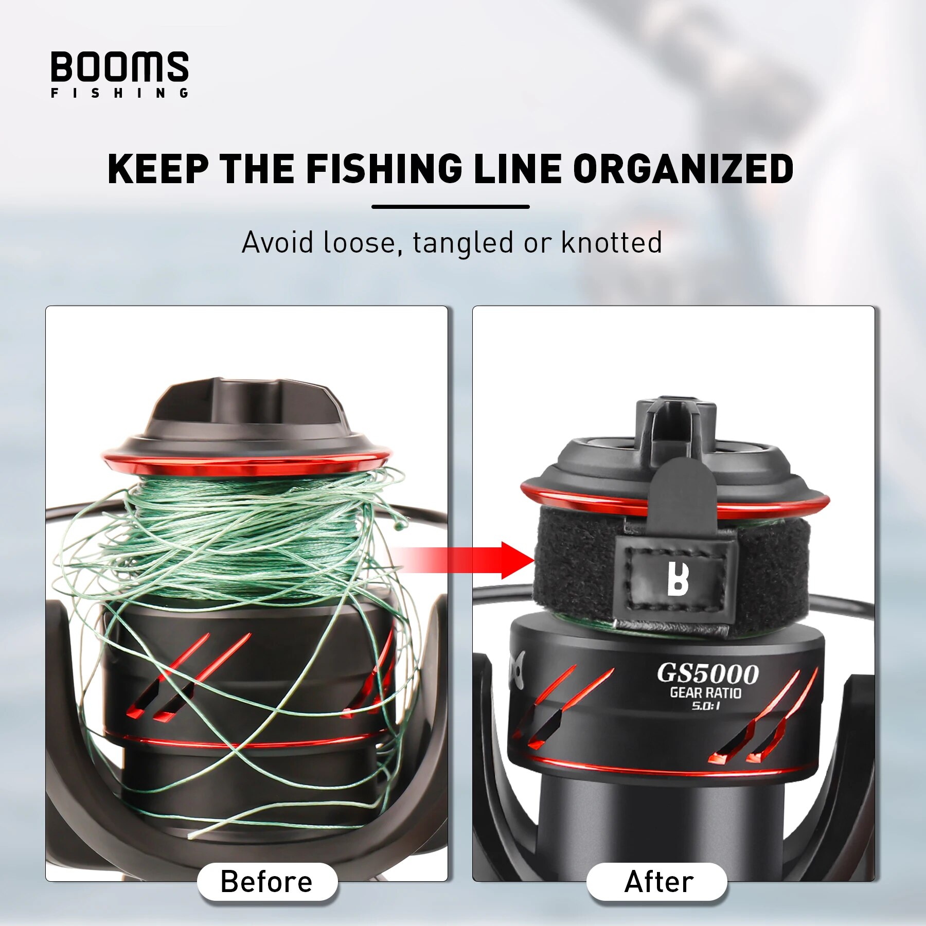 Booms Fishing Sb1 4Pcs Spinnin - đánh giá và giá Fishing Line Spool